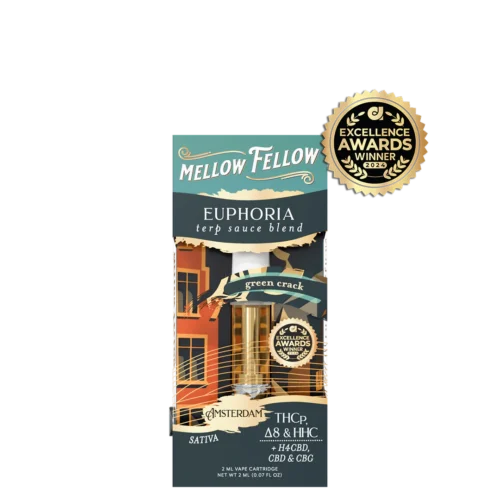 Euphoria Blend - Terp Sauce 2ml Vape Cartridge - Green Crack (Sativa)