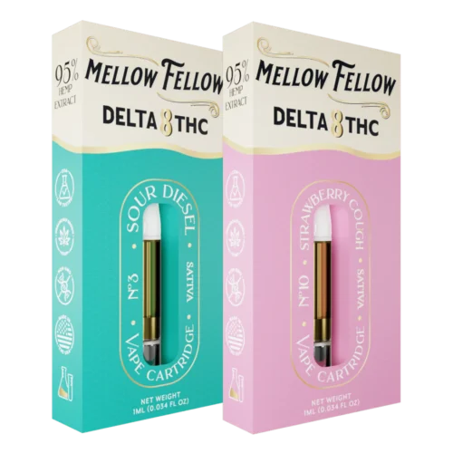Delta 8 1ml Vape Cartridge Bundle (2 Pack) | Sativa