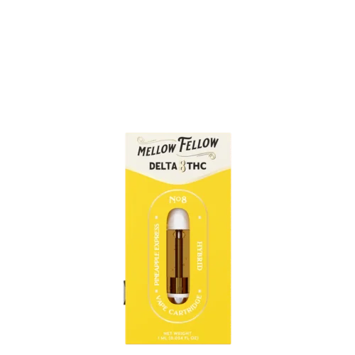 Delta 8 1ml Vape Cartridge - Pineapple Express (Hybrid)