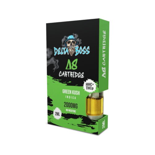 Crazy Carts D8 HHC THCP 2ml – Green Kush